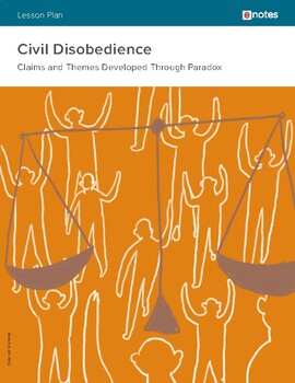 Preview of Henry David Thoreau - Civil Disobedience - Lesson Plan
