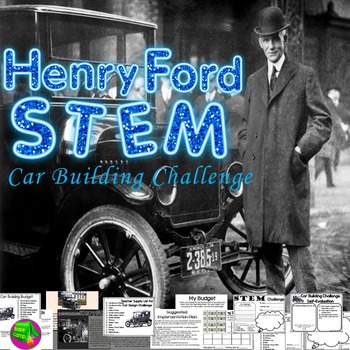 Preview of Henry Ford STEM - Car Building STEM