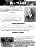 Henry Ford Worksheet
