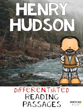 Preview of Henry Hudson {Differentiated Reading Passages & Comprehension Questions}