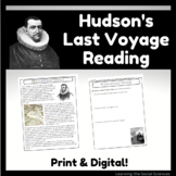 Henry Hudson's Last Voyage Reading w/ Questions: Multiple 