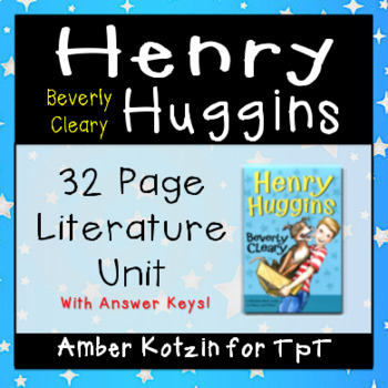Preview of Henry Huggins Literature Guide (Common Core Aligned)