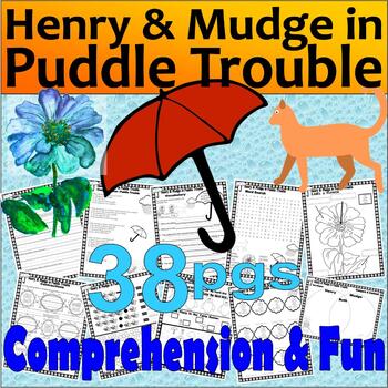 Preview of Henry & Mudge in Puddle Trouble Read Aloud Book Companion Reading Comprehension