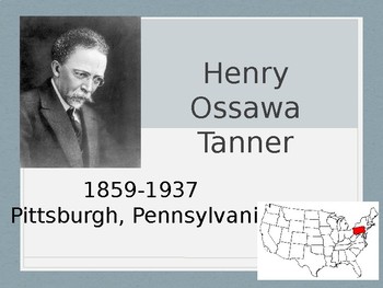 Preview of Henry Ossawa Tanner (African American) artist study