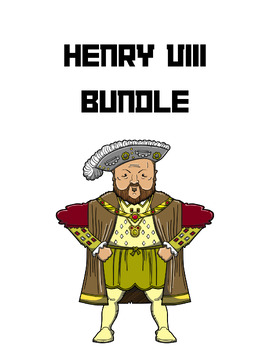 Preview of Henry VIII Worksheet and Skit Bundle