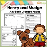 Henry and Mudge Any Book Literacy Pages for Distance Learning