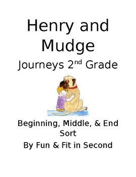 Preview of Henry and Mudge Beginning, Middle, and End Page