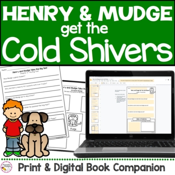 Preview of Henry and Mudge Cold Shivers Book Study