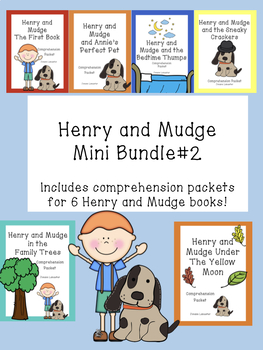 Preview of Henry and Mudge Comprehension Bundle #2