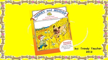 Preview of Henry and Mudge First Book (Journey's series) flipchart