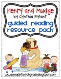 Henry and Mudge Guided Reading Resource Packet