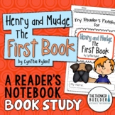 Henry and Mudge The First Book {Book Study} Henry & Mudge #1