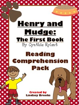 Preview of Henry and Mudge - The First Book: Reading Comprehension Pack