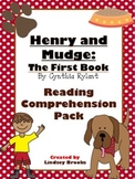 Henry and Mudge - The First Book: Reading Comprehension Pack