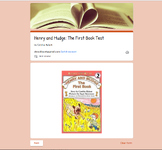 Henry and Mudge: The First Book Test Google Form - Digital