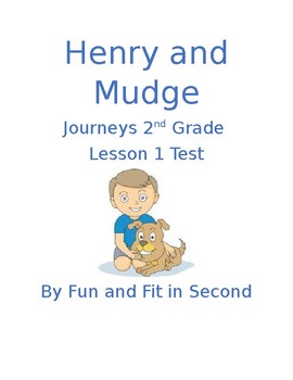Preview of Henry and Mudge Assessment