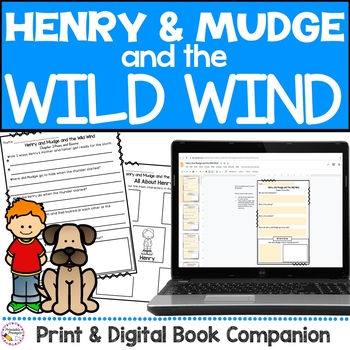 Preview of Henry and Mudge Wild Wind Book Study