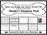 Henry and Mudge and Annie's Perfect Pet Reader's Response Pack
