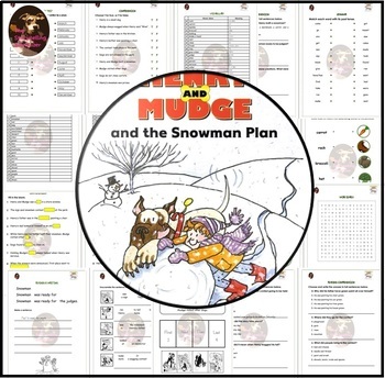 Preview of Henry and Mudge and the Snowman Plan ( workbook 19 pages )