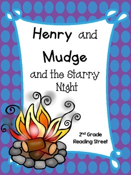 Preview of Henry and Mudge, 2nd Grade, DIGITAL and Paper Printables and Centers