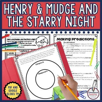 Preview of Henry and Mudge and the Starry Night by Cynthia Rylant Activities and Lessons