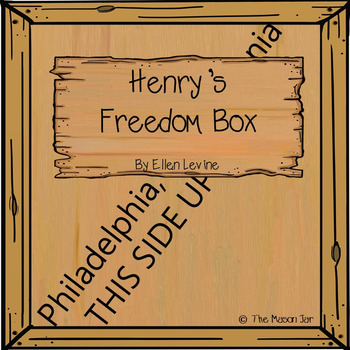 Preview of Henry's Freedom Box Higher Level Thinking Task Cards