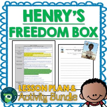 Preview of Henry's Freedom Box by Ellen Levine Lesson Plan and Activities