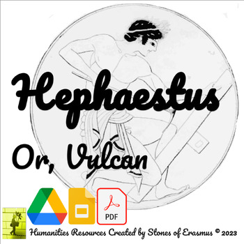 Preview of Hephaestus (Vulcan) God of the Forge: Grade 8-11 Greek/Roman Mythology ELA