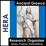 Hera - Ancient Greece - Research Worksheet - Research Tool