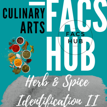 Preview of Herb & Spice Identification Activity #2 (PDF)