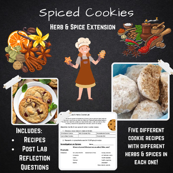 Preview of Herb & Spices Extension: Cookie Lab
