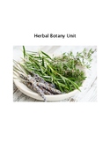Herbal Botany Unit