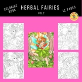 Herbal Fairies Vol.2 - coloring book