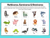 Herbivore, Carnivore or Omnivore