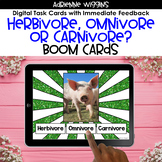 Herbivore Omnivore Carnivore BOOM Cards