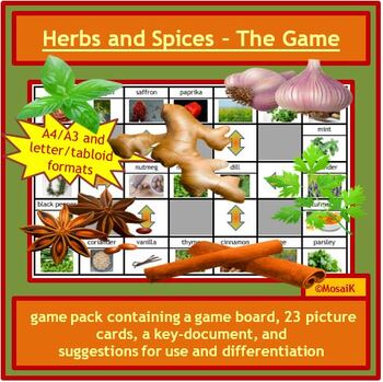 Preview of Herbs Spices Cooking game