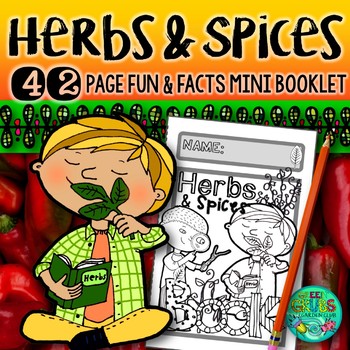 Preview of Herbs and Spices {Spice it up! Fun and facts booklet}