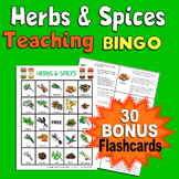 Herbs and Spices Teaching Bingo