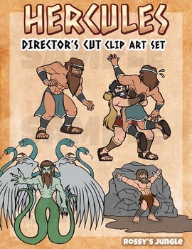 Preview of Hercules Part 2- clip art set