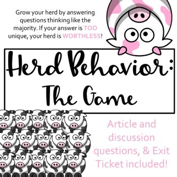 Preview of Herd Behavior: The Game (Google Drive Document)