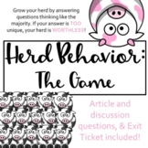 Herd Behavior: The Game (Google Drive Document)