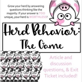 Herd Behavior: The Game (PowerPoint Document)