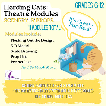 Herding Cats: Theatre Modules SCENERY / PROPS by Luv Ink | TPT