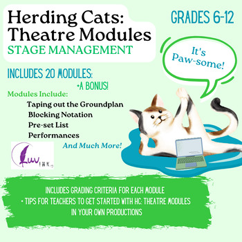 Preview of Herding Cats:  Theatre Modules STAGE MANAGEMENT