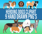 Png Herding Dog Breeds Clipart - Shepherd's, Collie's and 