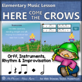 Fall Music Lesson Orff, Rhythm, Instruments & Improvisatio
