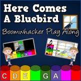 Here Comes a Bluebird -  Boomwhacker Play Along Video and 