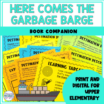 Preview of Here Comes the Garbage Barge | Digital and Print Book Companion