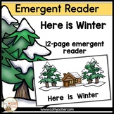 Here is Winter Emergent Reader Independent Reading Mini Book