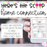 Here's the Scoop Home Connection Newsletters (Editable)